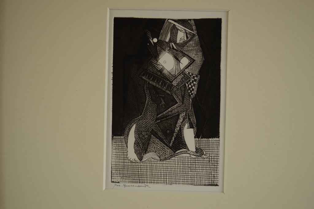 Theo Beerendonk ( 1905-1979) ets, aquatint 9 x 14 ( 35 x 35 ) kopen? Bied vanaf 45!