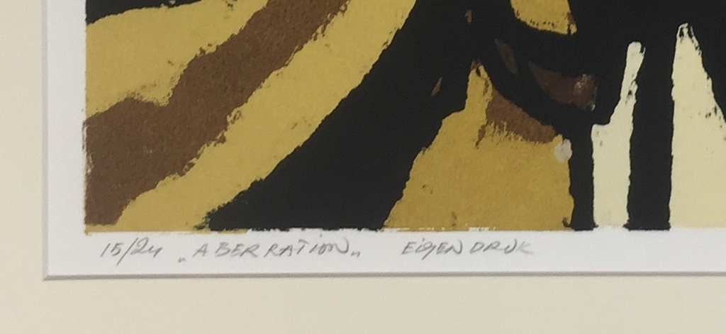 Fon Klement - Fon Klement, boardsnede, 'Aberration', oplage slechts 24 stuks! kopen? Bied vanaf 99!