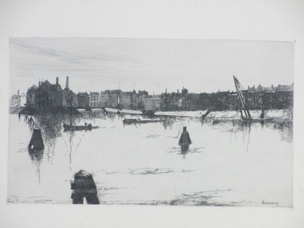 Theo Beerendonk, Prins Hendrikkade Amsterdam, Ets kopen? Bied vanaf 20!