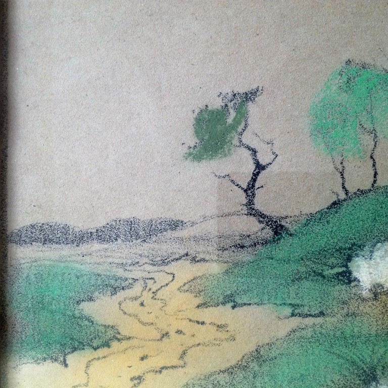 Huub Cox: Pasteltekening, Zonder Titel kopen? Bied vanaf 1!