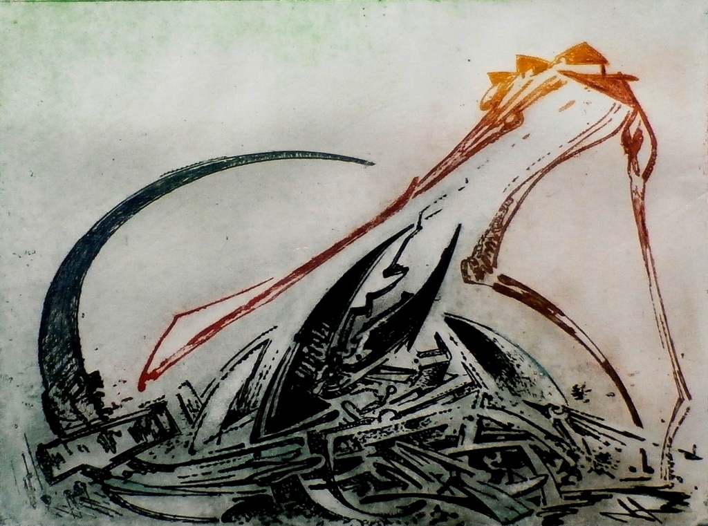 Frank Porcelijn - kleurets: Pythius - 1995 verkocht voor € 50!