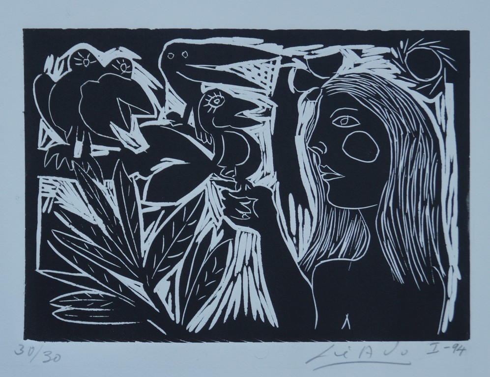 John Lie a Fo - gesigneerde zeefdruk - 30 ex. kopen? Bied vanaf 25!