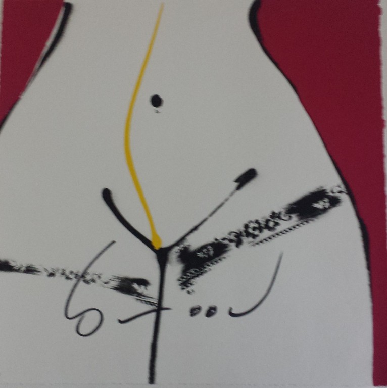 Zeefdruk Herman Brood  verkocht voor € 80!