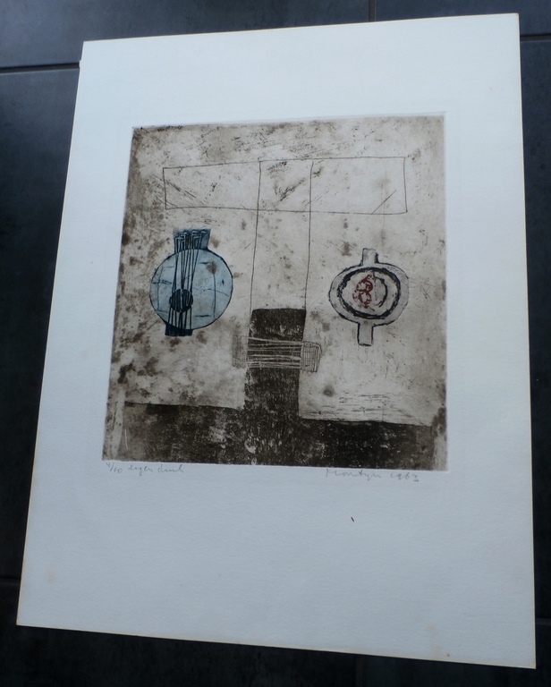 Jan Montyn - ets: Porte bonheur pour Laila F. I - 1963 kopen? Bied vanaf 175!