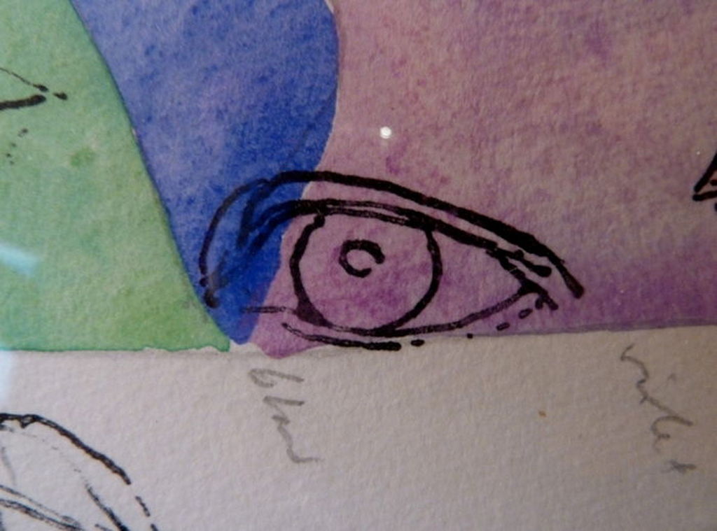 Dubbeldruk, Litho en aquarel  kopen? Bied vanaf 1!