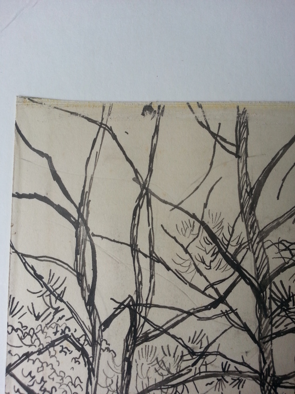 Herman Bieling - Inkt op karton - 1960 kopen? Bied vanaf 50!