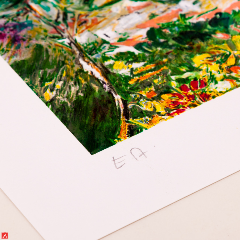 Marcel Belvisi 'Vue ensoleillé' handgesigneerd en genummerd, 2013 kopen? Bied vanaf 39!