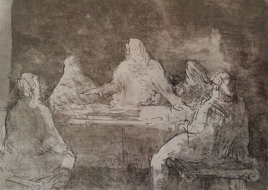 AvP (onbekende kunstenaar), 3 etsen, 3-1-heid  kopen? Bied vanaf 1!