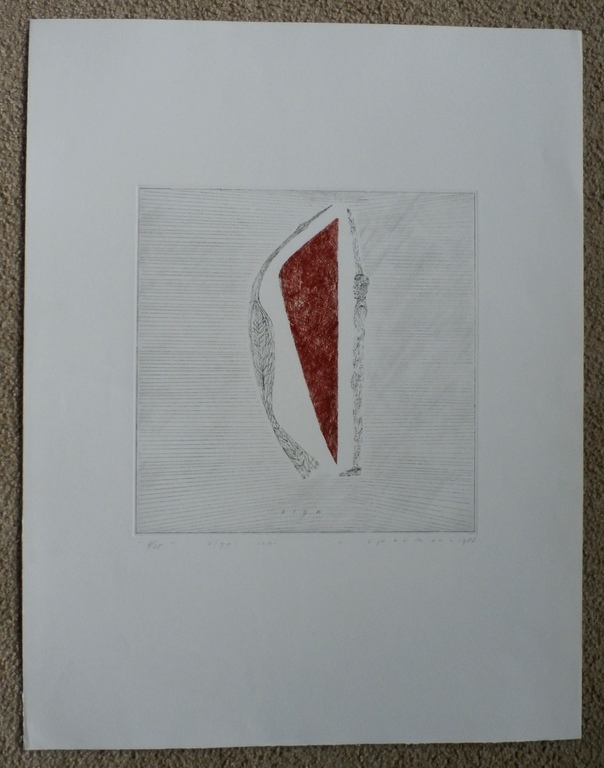 Kees Spermon - ets: sign - 1982 kopen? Bied vanaf 35!