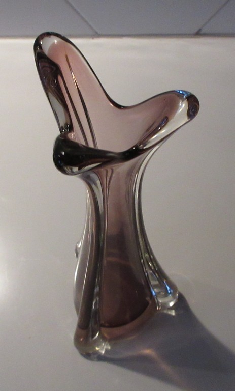 Murano - Paarse vrijgevormde vaas kopen? Bied vanaf 25!