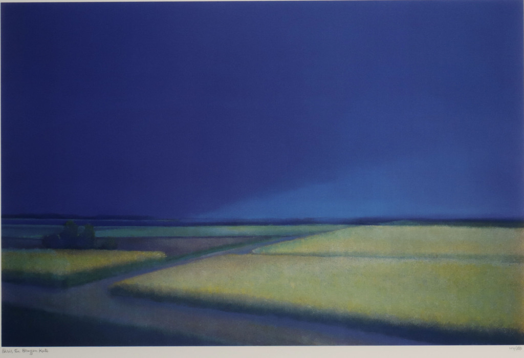 Chris ten Bruggen Kate: Zeefdruk, Zomer - Ingelijst kopen? Bied vanaf 70!