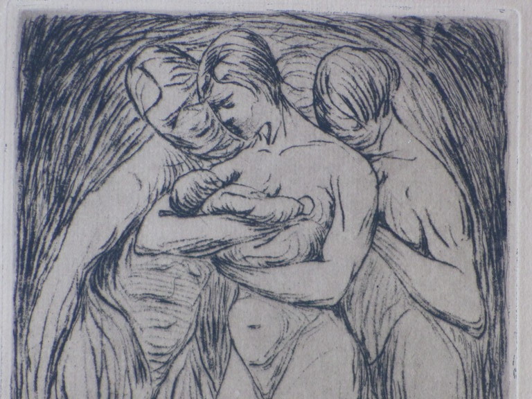 Eugene Laermans, Vrouwen met baby, Ets kopen? Bied vanaf 1!