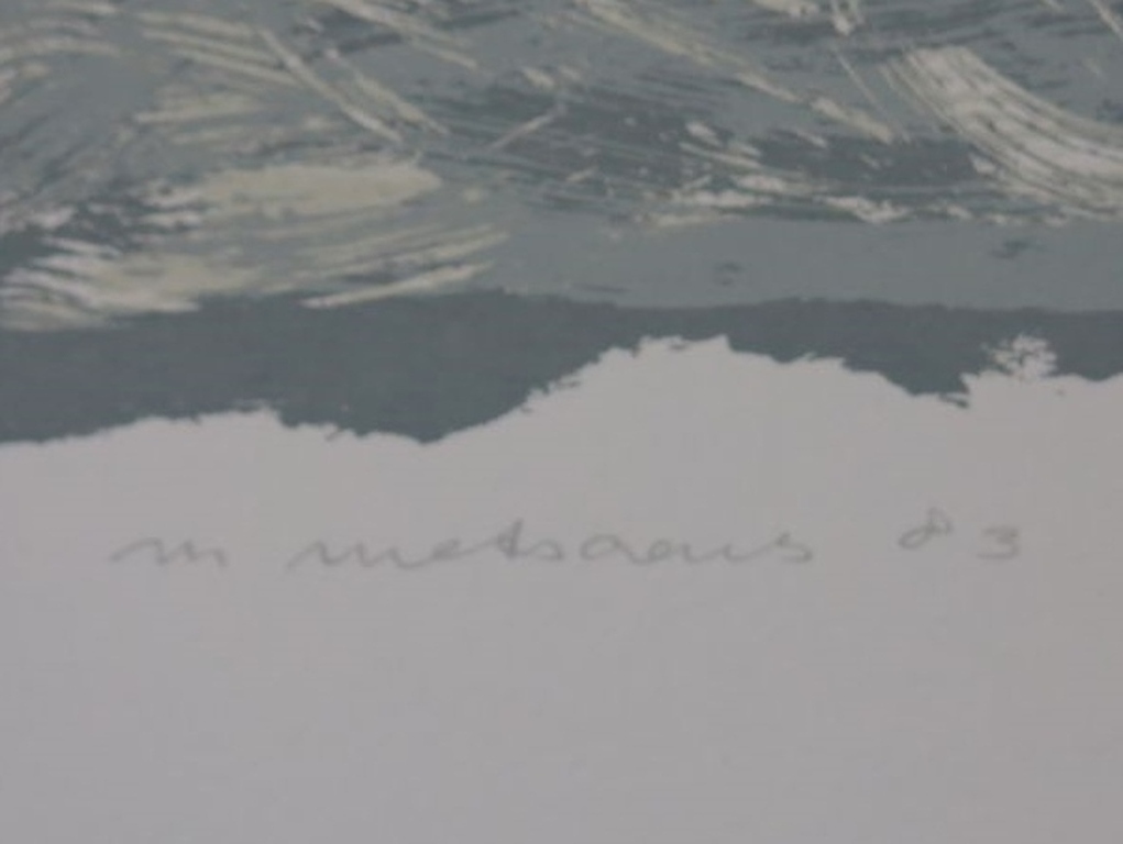 Madeleine Metsaars: Zeefdruk, Italiaans Franse Grens II kopen? Bied vanaf 1!