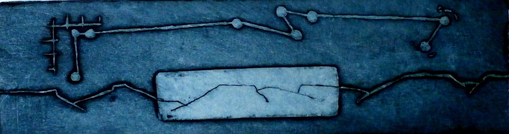 Jan Montyn - ets; Jardin du Silence - 1977 kopen? Bied vanaf 75!