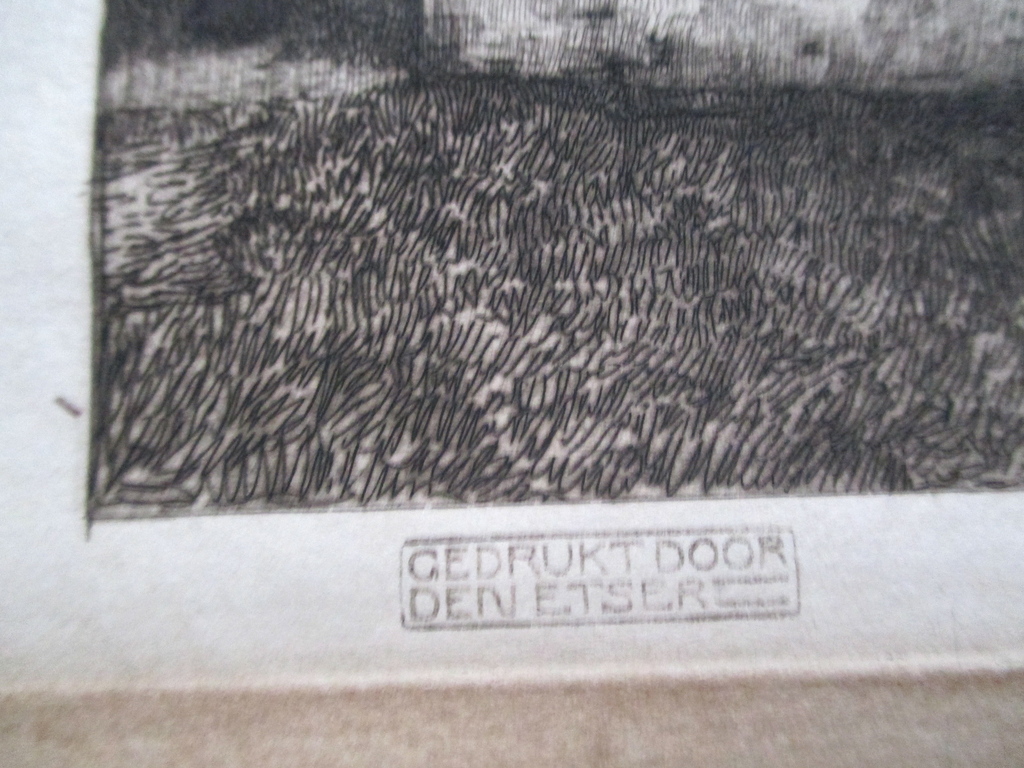 Joh. Graadt van Roggen, ets kopen? Bied vanaf 25!