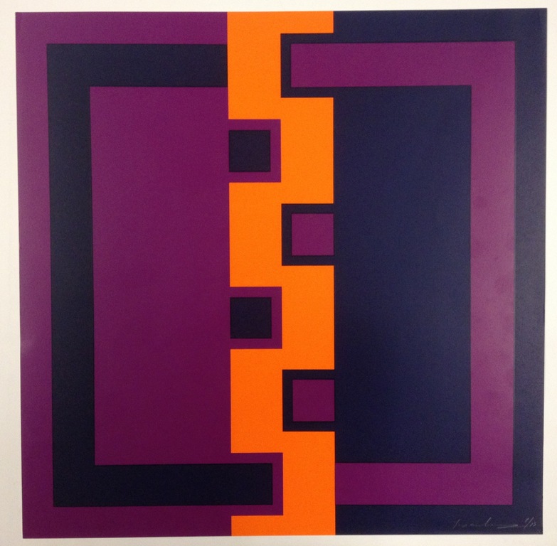 Cyril Lixenberg, zeefdruk, zonder titel, 1971 kopen? Bied vanaf 25!