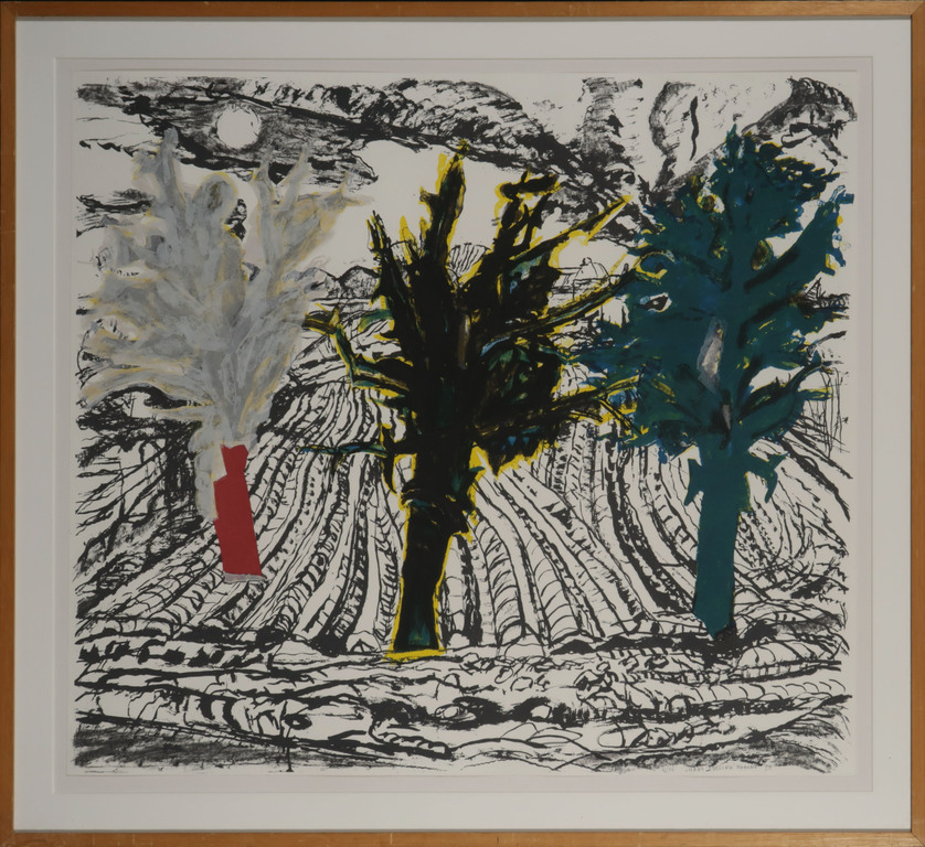 Hans Ebeling Koning: Zeefdruk, Z.T. - Ingelijst kopen? Bied vanaf 20!