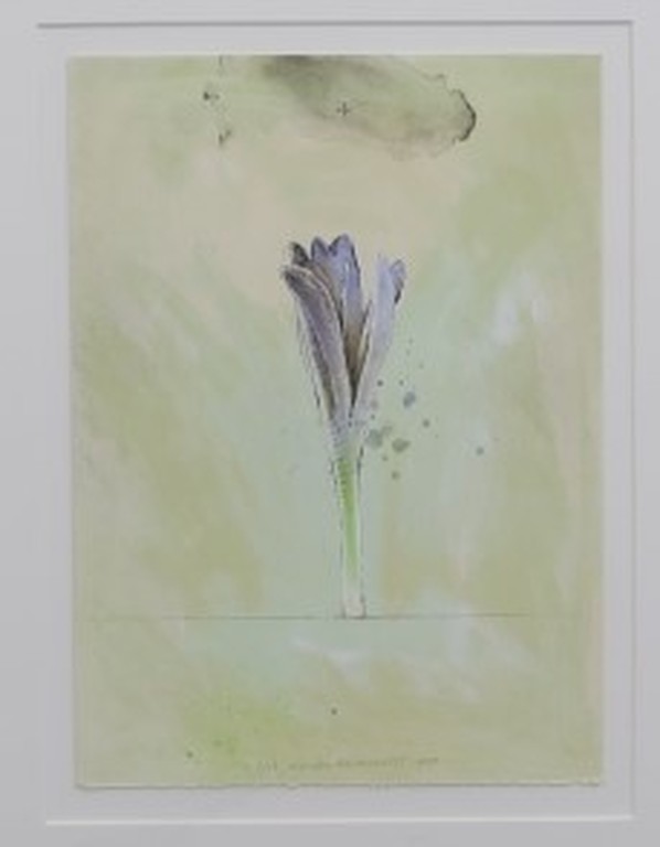 Jurjen Ravenhorst: Litho, Krokus I - Ingelijst kopen? Bied vanaf 50!