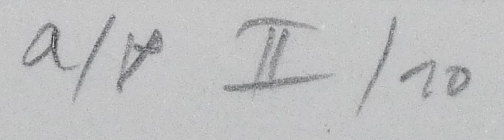 Elmar Gille, Reliëfdiepdruk, Op weg naar Pienza,  kopen? Bied vanaf 60!