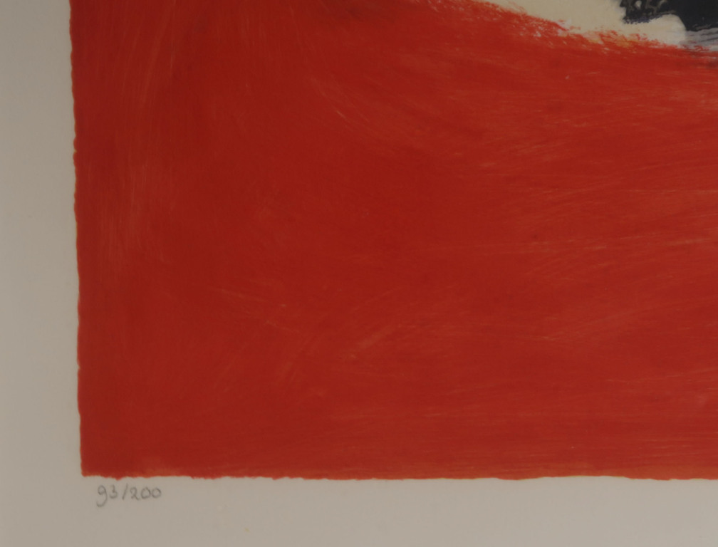 Eugene Brands: Litho, Vis - Ingelijst kopen? Bied vanaf 250!