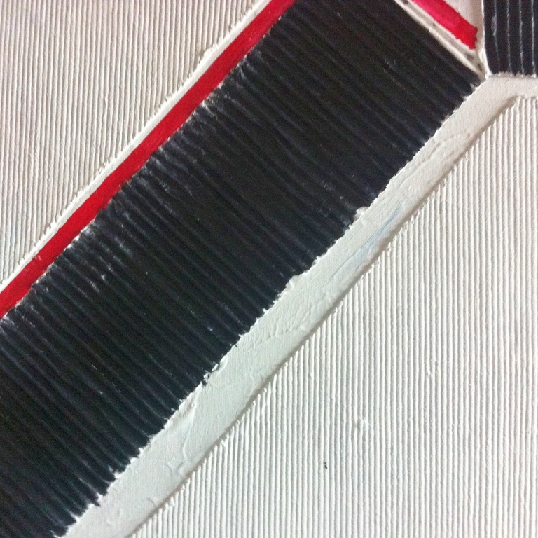 John Foppen - "One way".......Mixed media + olieverf op 3D canvas - gesigneerd. kopen? Bied vanaf 1!