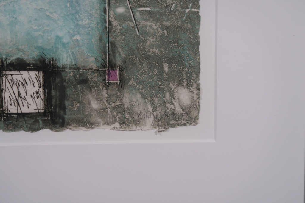 Bernard Remusat: Carborundum, Antipolis II - Ingelijst kopen? Bied vanaf 50!