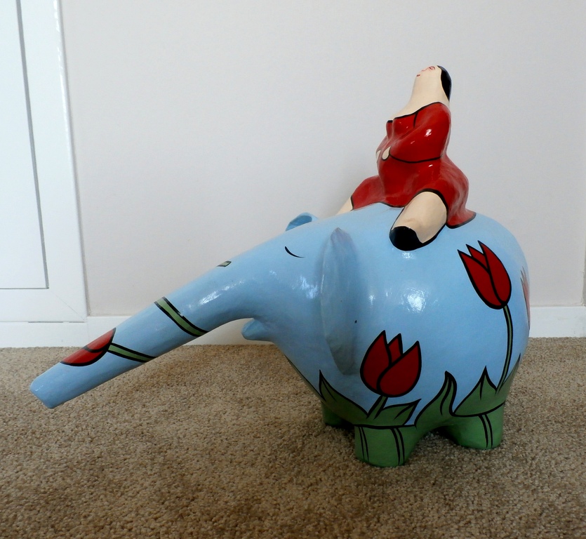 Ada Breedveld - beeld: blauwe olifant tulpen groot - 2003 kopen? Bied vanaf 95!