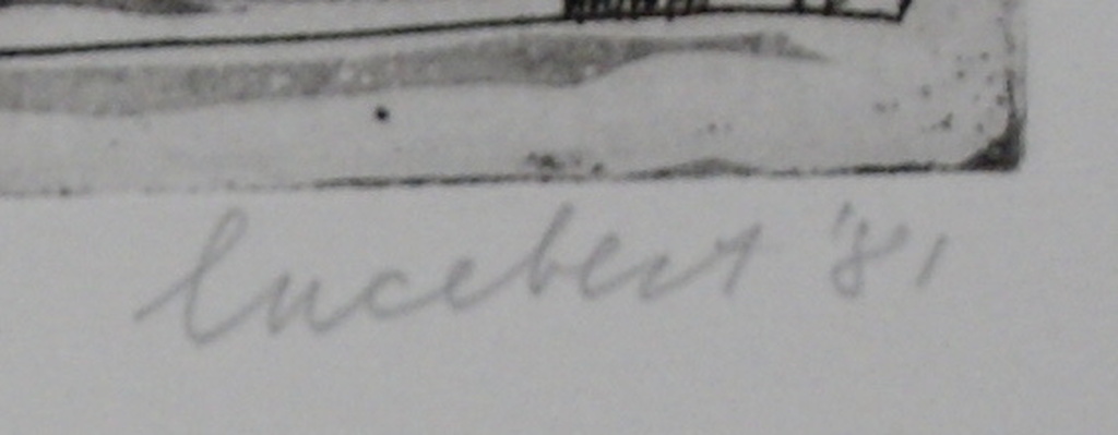 Lucebert, ets, zonder titel kopen? Bied vanaf 75!