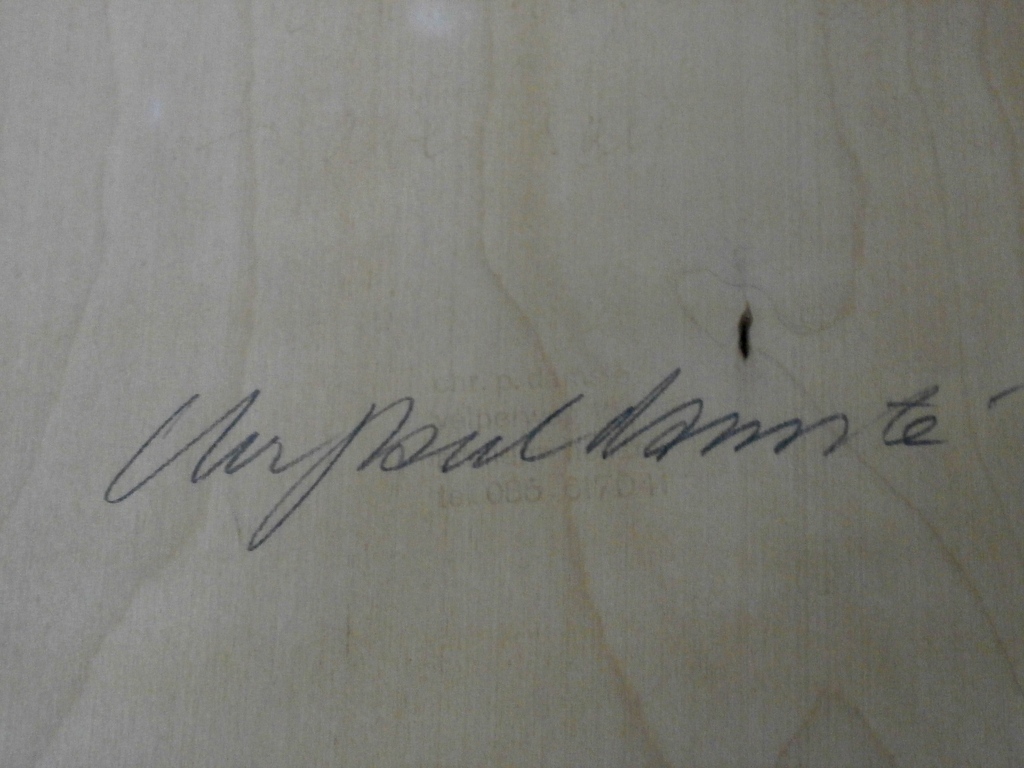 Christiaan Paul DamstÃ© - ingelijste bewerkte steen in baklijst kopen? Bied vanaf 325!