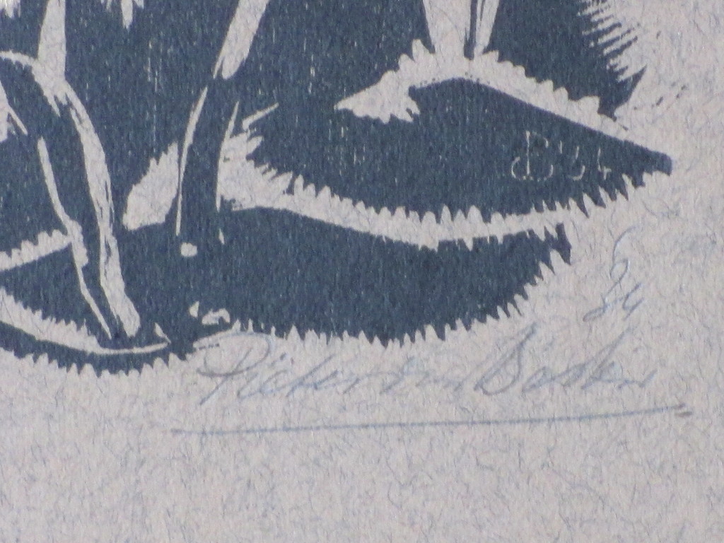 Pieter den Besten, Vredig paradijs, Vergulde houtsnede kopen? Bied vanaf 40!