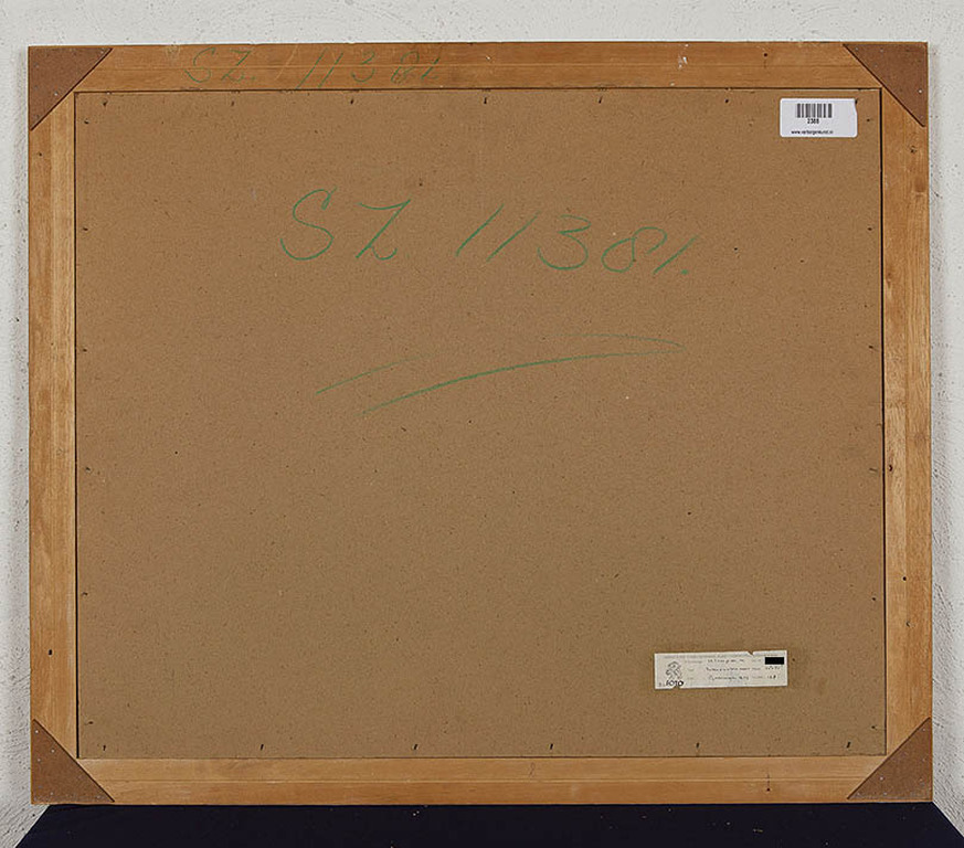 Marten Klompien - Gouache op papier - Paterswoldse Meer kopen? Bied vanaf 29!