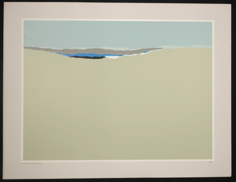 Doris Groeneveld: Zeefdruk, Landschap kopen? Bied vanaf 1!