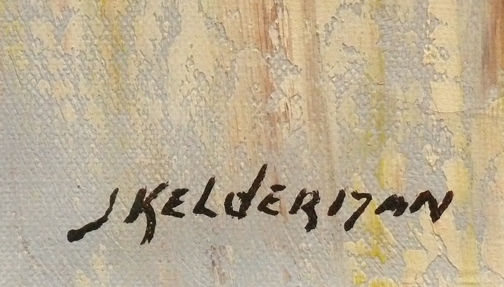 Jan Kelderman: Olieverf, Munttoren te Amsterdam kopen? Bied vanaf 199!