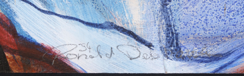 Ronald Debbaut - Ronald Debbaut: Acryl op papier, Zonder titel II kopen? Bied vanaf 1!