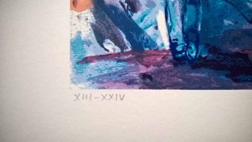 Jan van Diemen – Golfer - gesigneerde zeefdruk  kopen? Bied vanaf 45!