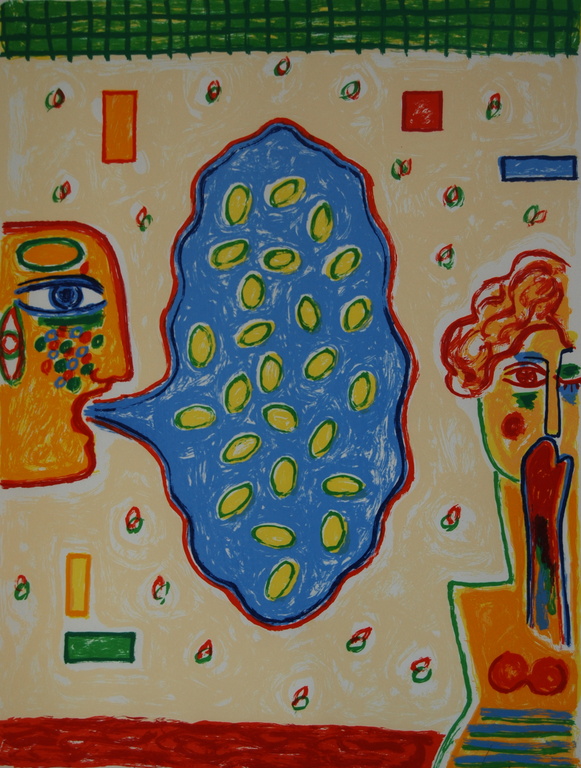 Keimpe Kootstraat het gesprek van de dag III zeefdruk 26/90 kopen? Bied vanaf 35!