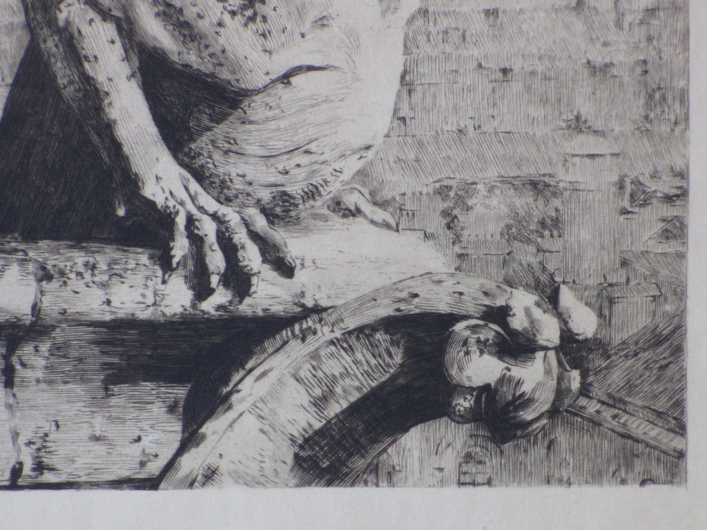 Onbekend, M.Danse?, Waterspuwer kathedraal, Ets kopen? Bied vanaf 1!