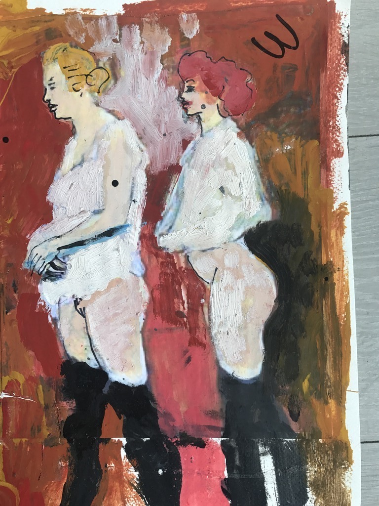 Peter Klashorst -origineel werk- oom Dagobert  kopen? Bied vanaf 1!