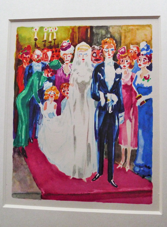 Kees van Dongen, houtgravure naar aquarel uit a La Recherche du  Temps Perdu,met passe-partout !! kopen? Bied vanaf 45!