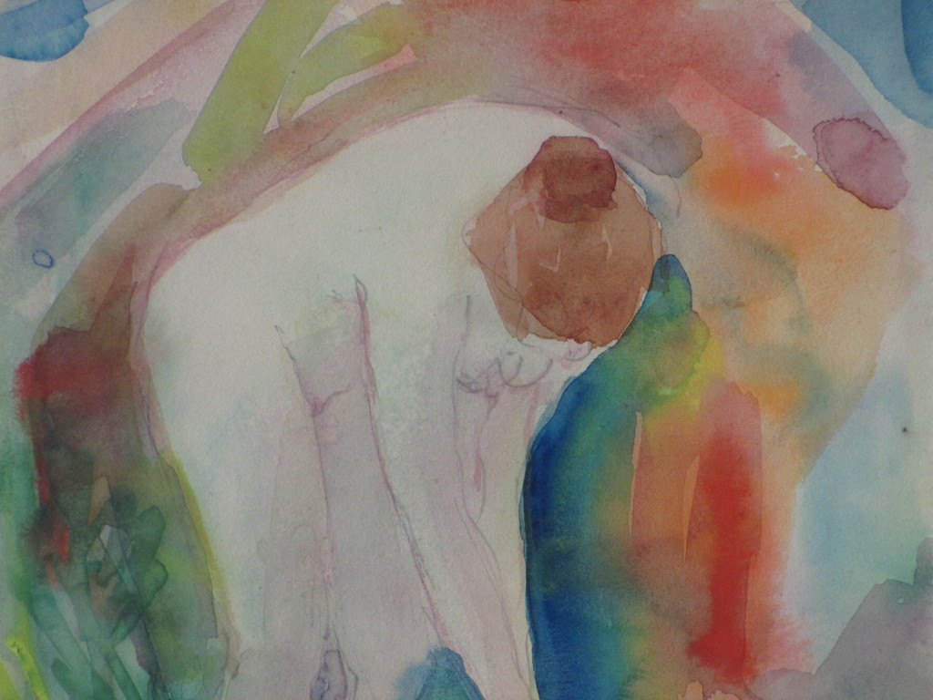 Theo Beerendonk, Gebogen Naakt, Gemengde techniek kopen? Bied vanaf 40!