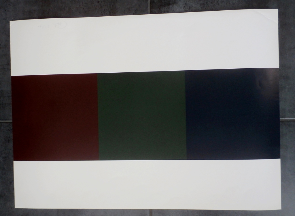 Laatste keer: Rob van Koningsbruggen - zeefdruk: abstract verkocht voor € 60!