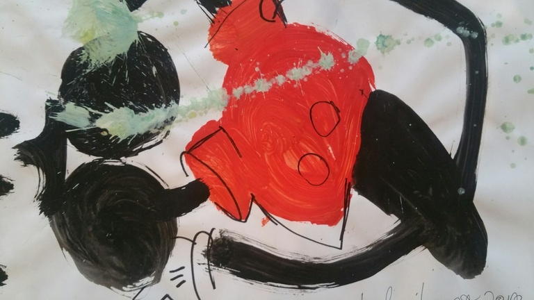 Peter Klashorst - origineel werk - serie Mickey Mouse kopen? Bied vanaf 40!