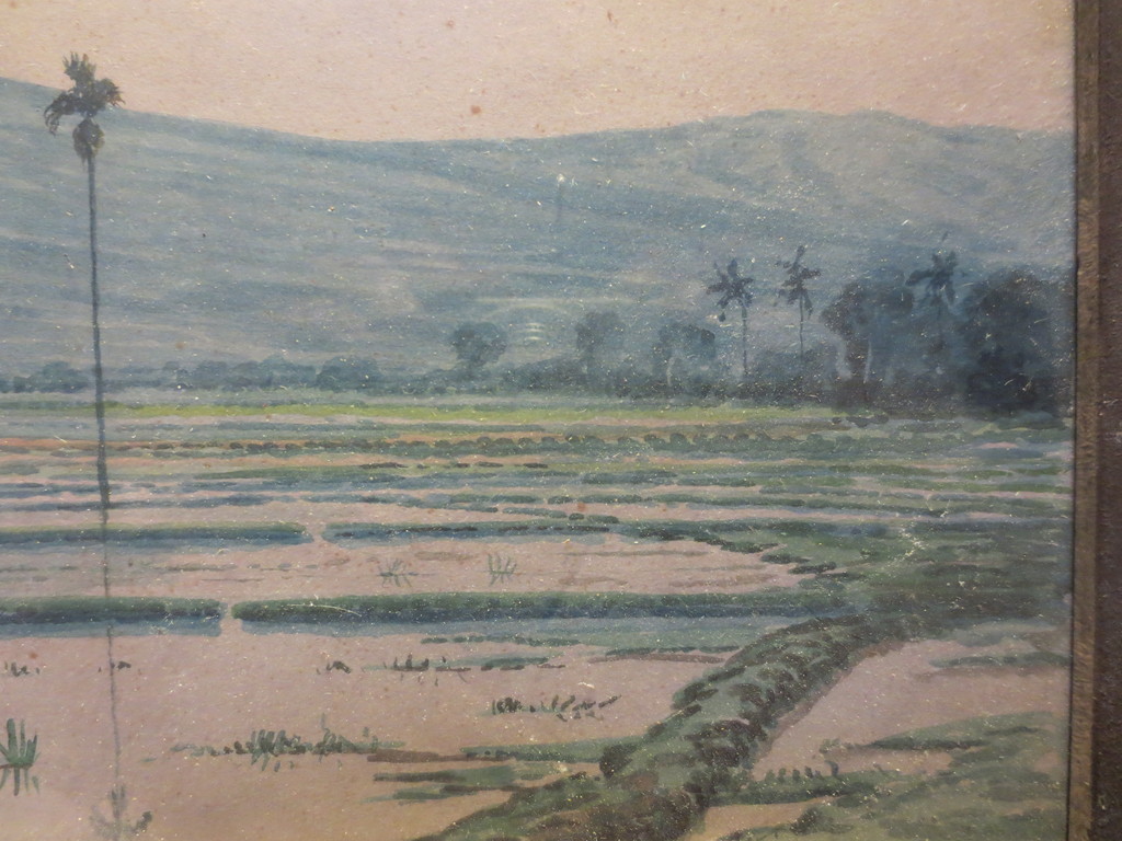 Soewardja(1900-?) 2 Aquarellen Rijstvelden in Indonesie kopen? Bied vanaf 20!