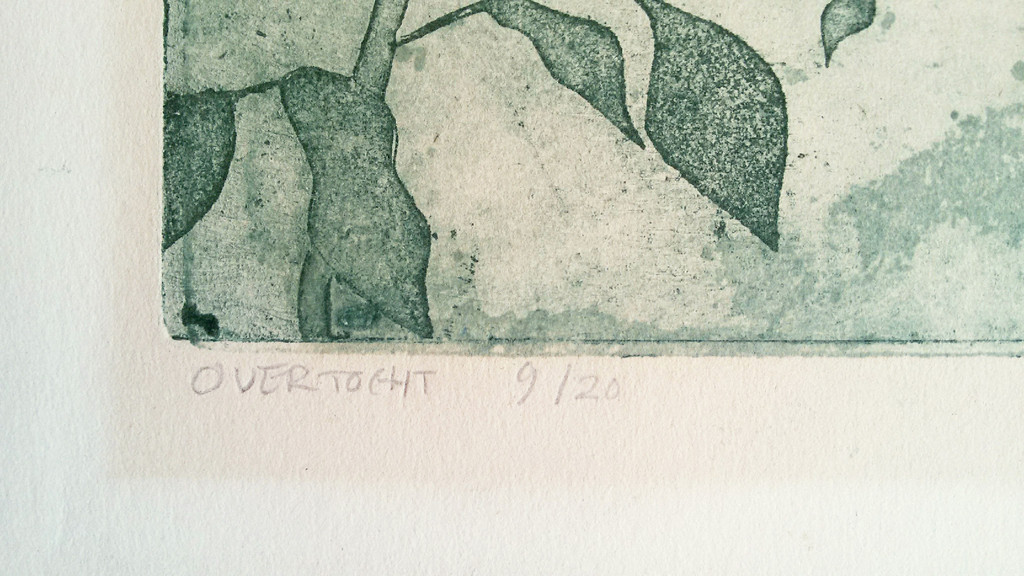 Frank Porcelijn - Overtocht, aquatint ets kopen? Bied vanaf 40!