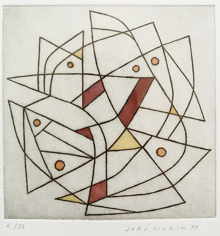 Jorj Morin - Hommes d’Armes, ets (mooi ingelijst) kopen? Bied vanaf 75!