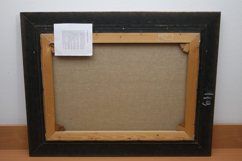 Jan Ernens (1919) - olieverf op doek - Hollands rivierlandschap kopen? Bied vanaf 285!