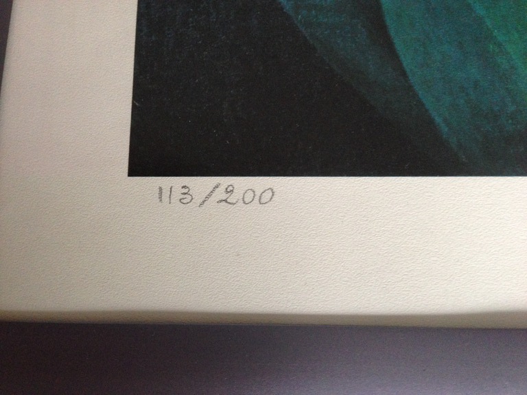 Lydia Wils - personne dans la fleur/persoon in de bloem - Litho kopen? Bied vanaf 75!