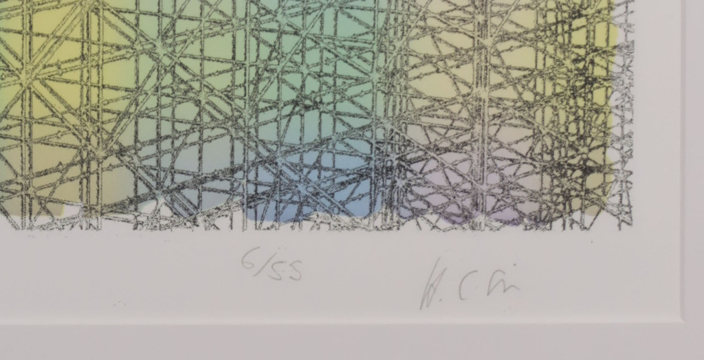 Helen Frik: Litho, Spookjes - Ingelijst kopen? Bied vanaf 1!