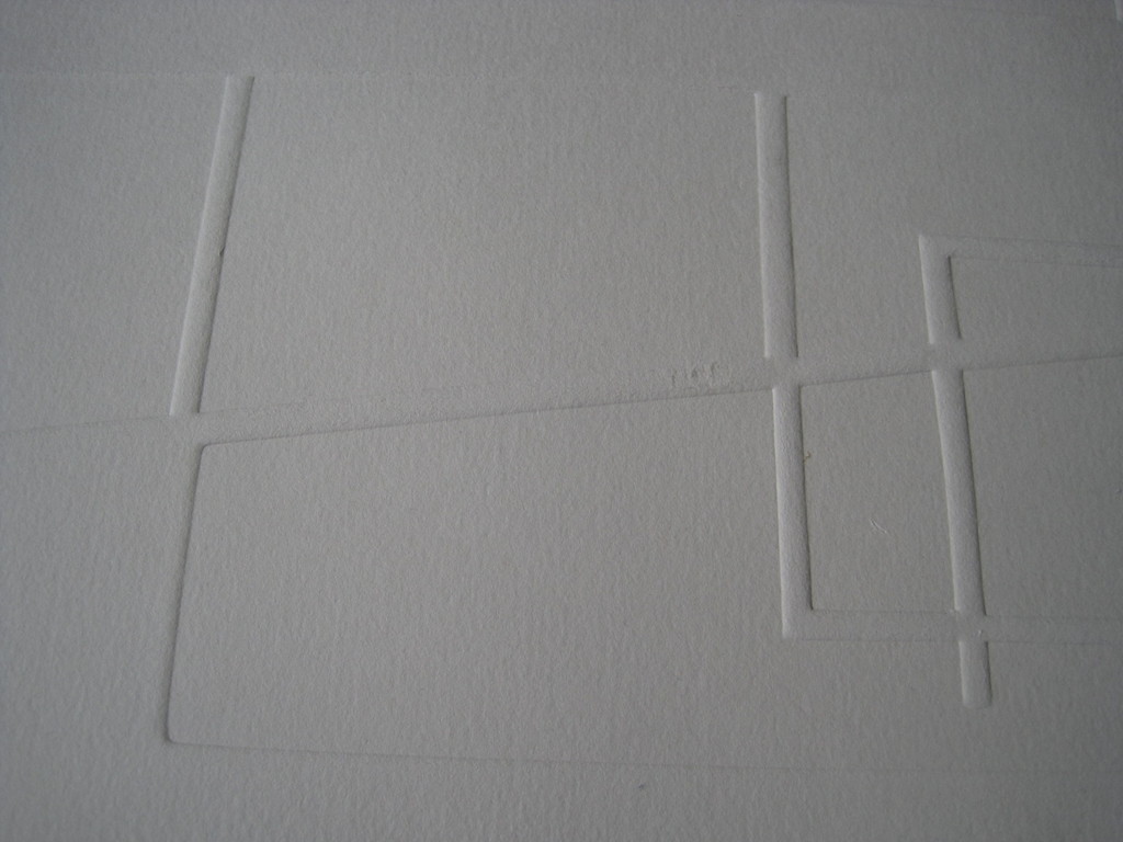 Bijzondere Reliëfdruk "Verbinding" zeer bep oplage 3/15 ges. Stef Kreymborg '82  kopen? Bied vanaf 1!