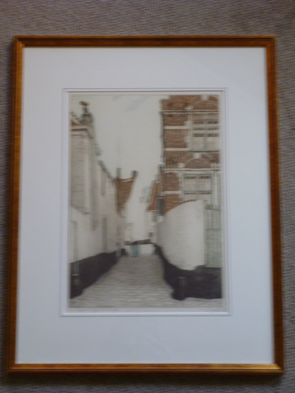 Tjeerd Bottema - kleurenets - Het Begijnenhofje van Kortrijk kopen? Bied vanaf 140!